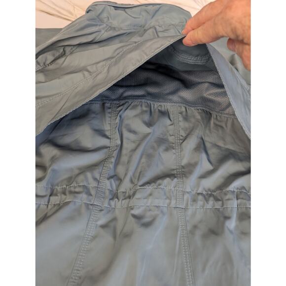 ATHLETA Drip Drop Jacket Minimalistic Grey Lightweight Gray/Green S Small - Picture 12 of 16